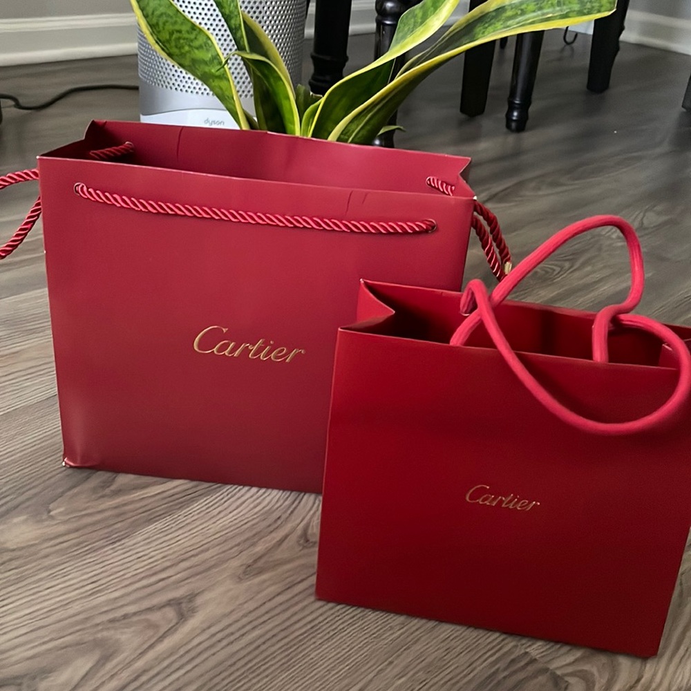 Cartier Paper Bags